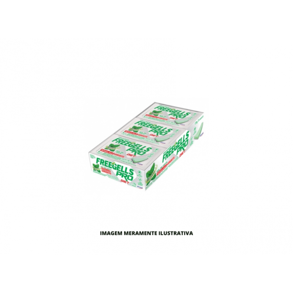 CHICLETE - FREEGELLS RICLAN - 8g PRO DIET MENTA - DP15